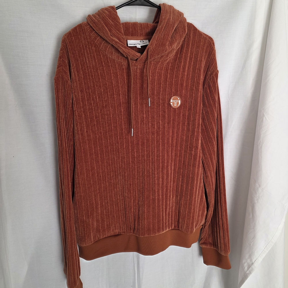 Sergio Tacchini Men's Rust Hoodie